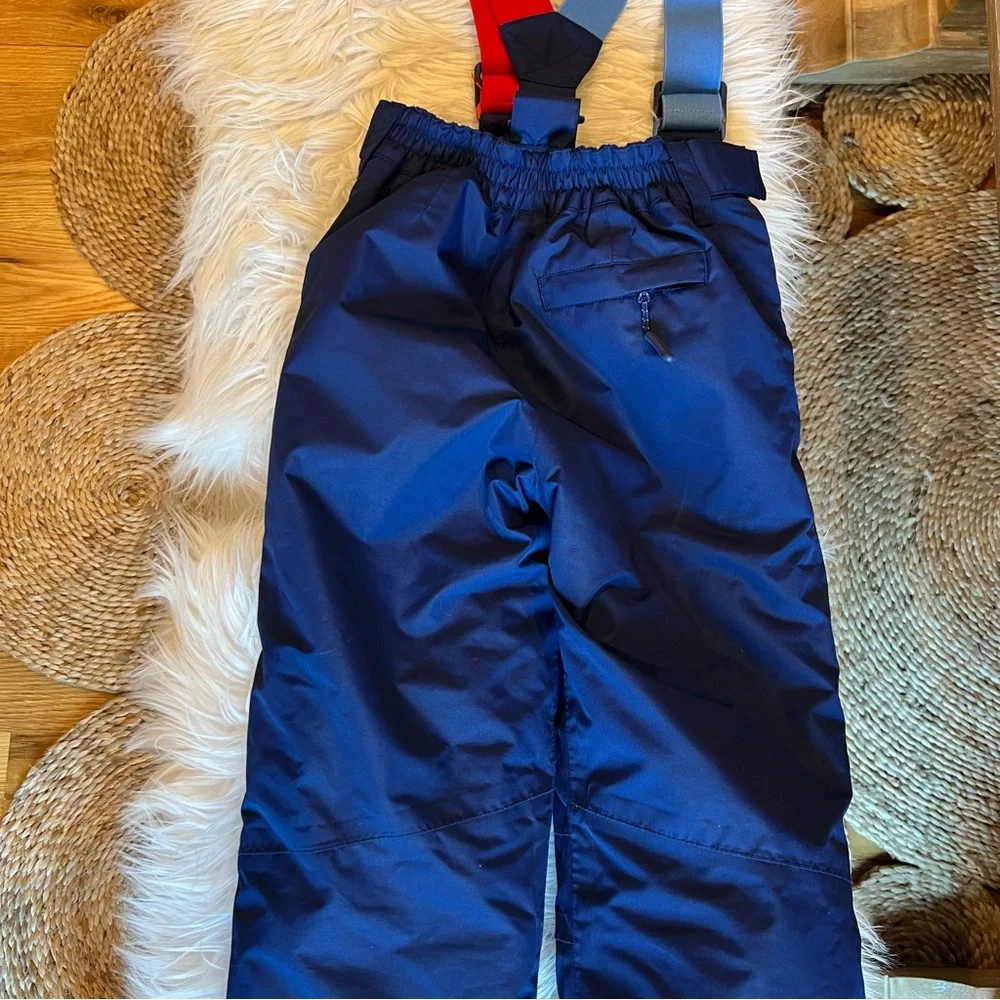 3 Mini Baby Boden Christmas Snowman Sweater Corduroy Pant Snow Bib Pants 3-4Y - Picture 12 of 15